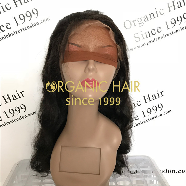 Free part natural full lace wigs human hair wholesale price in Chinese factory A47